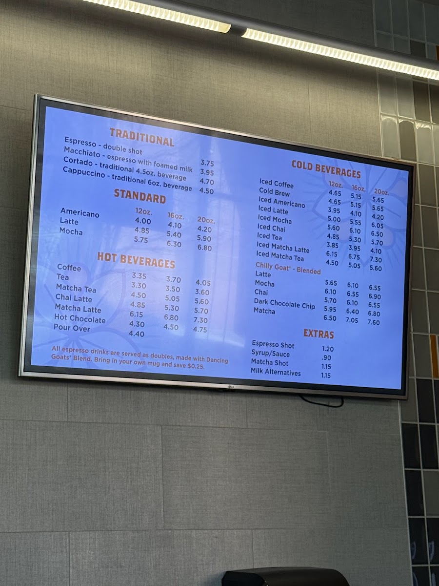 Dancing Goats Midtown Menu - Image 2